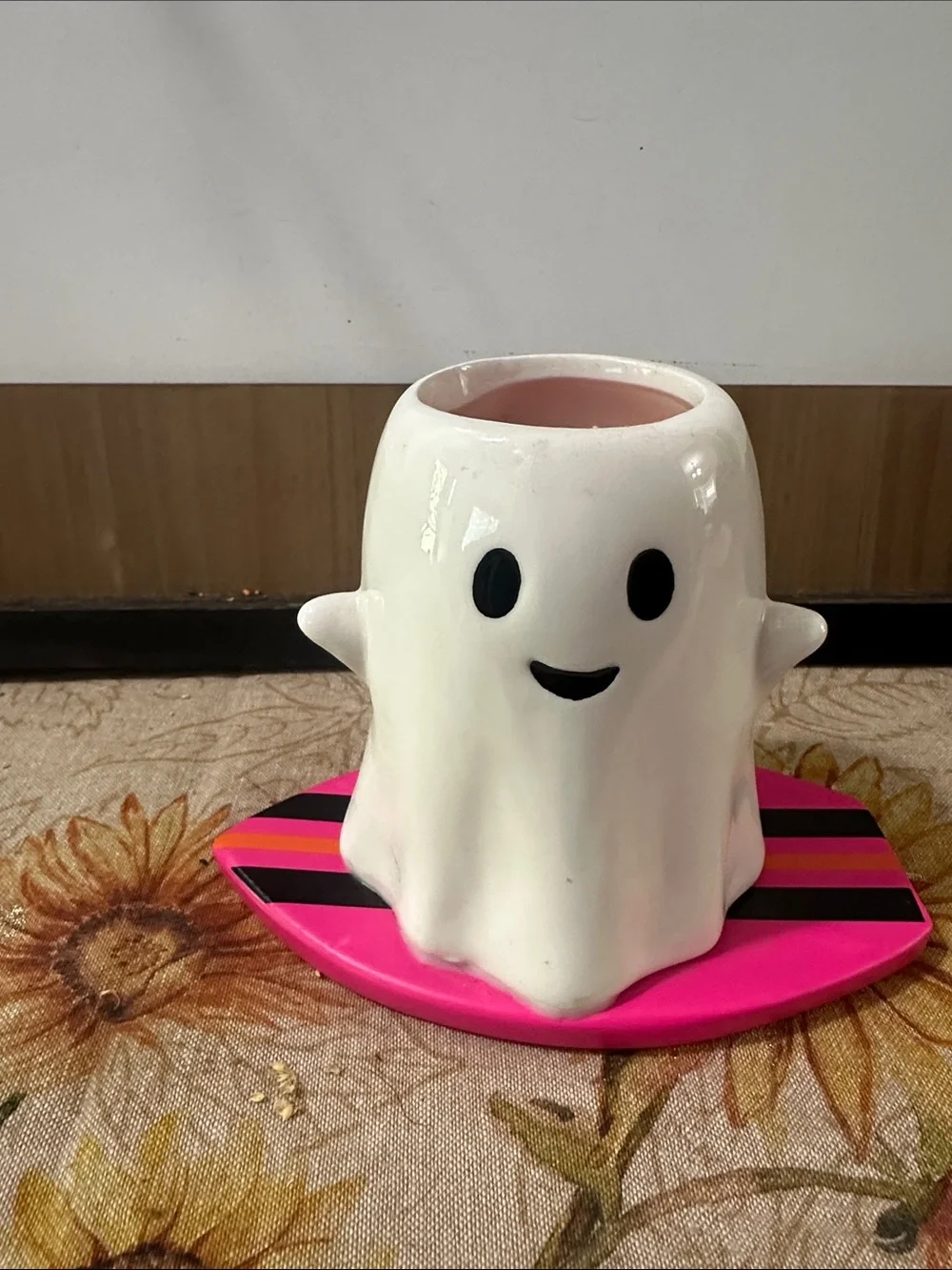 Summerween midnight gardenia ghost surfer soy candle